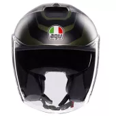 Otevřená helma AGV IRIDES E2206 SAKAI MATT GREEN/BLACK