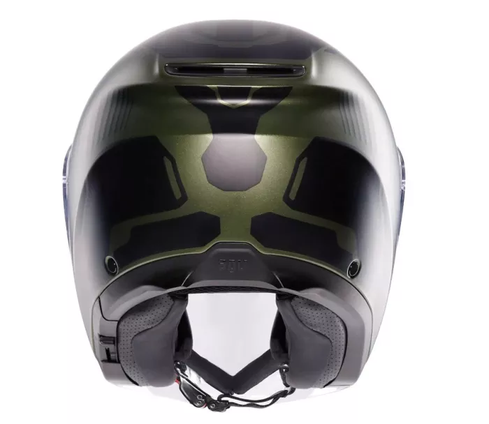 Otevřená helma AGV IRIDES E2206 SAKAI MATT GREEN/BLACK