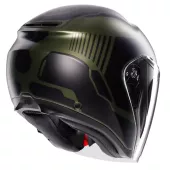 Otevřená helma AGV IRIDES E2206 SAKAI MATT GREEN/BLACK