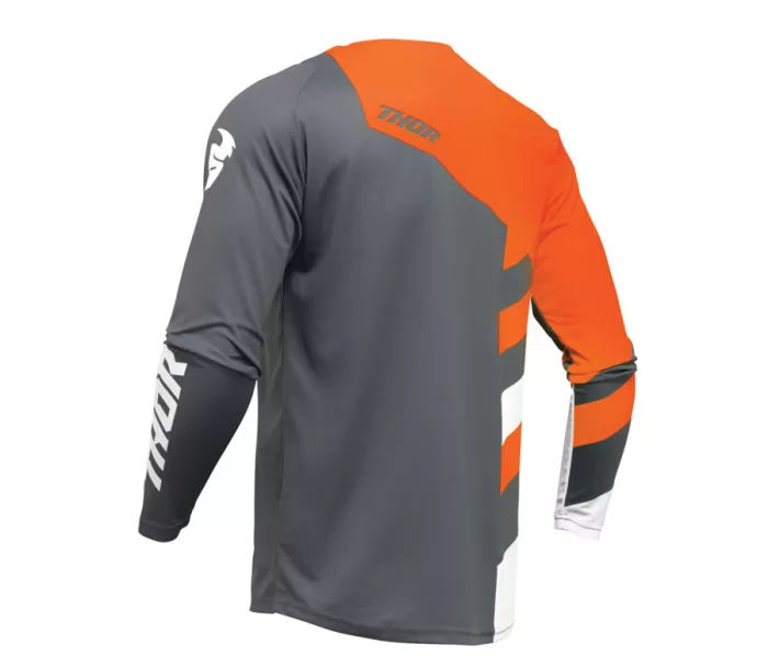 Motokrosový dres Thor Sector dres charcoal/orange vel. XL