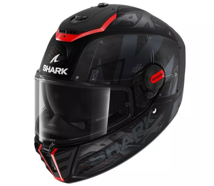 Helma na moto Shark KAR Spartan Rs Stingrey Mat Black Anthracite Red