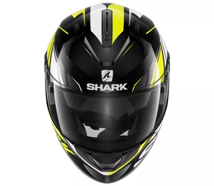 Helma na moto Shark KYW Ridill 1.2 Phaz Black/Yellow