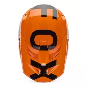 Fox 36387-824 Yth V1 Shield Helmet, Fluorescent Orange vel. YS