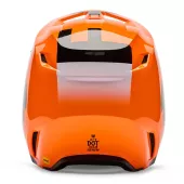 Fox 36387-824 Yth V1 Shield Helmet, Fluorescent Orange vel. YS