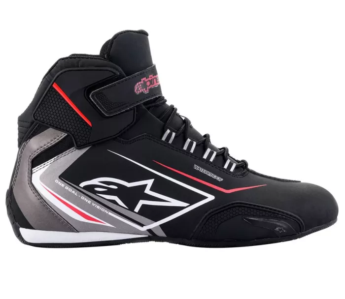 Boty na moto Alpinestars Sektor waterproof black/white/grey boty