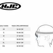 HJC i100 Beston MC2 vel. M