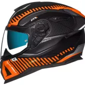 Helma na moto NEXX SX.100R SKIDDER orange/black MT vel. XL