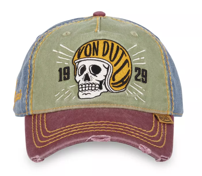 Kšiltovka Von Dutch Baseball Retro Skull