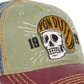 Kšiltovka Von Dutch Baseball Retro Skull