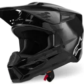 Alpinestars SM3 Solid black matt helmet vel. XL