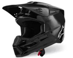 Motokrosová helma Alpinestars SM3 Solid black matt