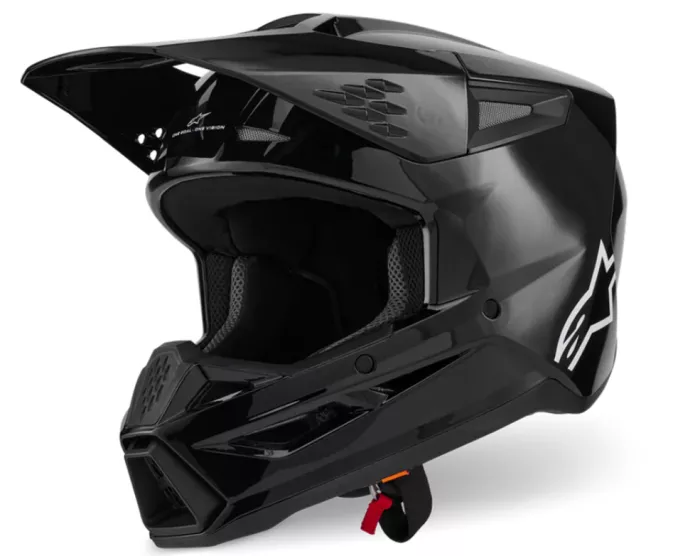 Alpinestars SM3 Solid black matt helmet vel. XL