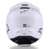 Helma na motokros Alpinestars SM3 Solid white glossy