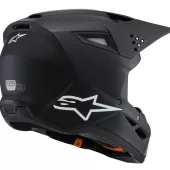 Dětská helma Alpinestars SM3 Solid black matt helmet