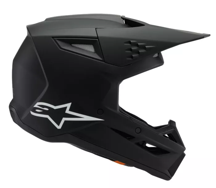 Dětská helma Alpinestars SM3 Solid black matt helmet