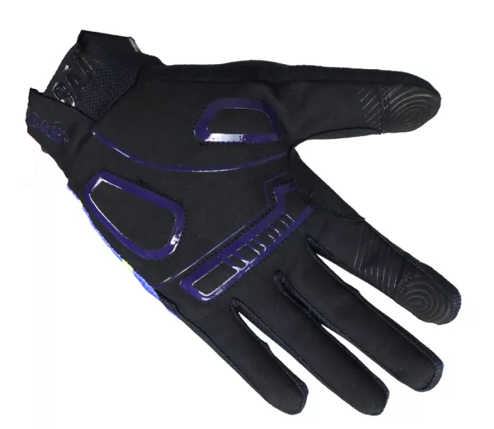 Nabajk Snezkaa men gloves blue/black vel. S