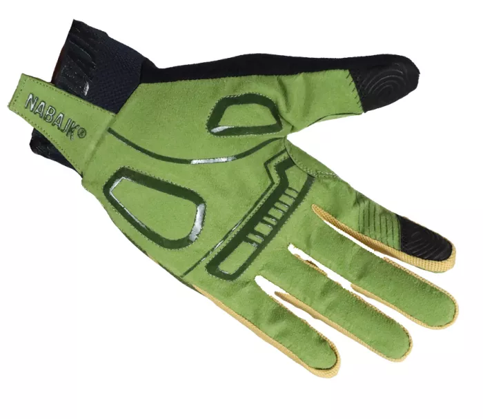 Nabajk Snezkaa men gloves khaki vel. S