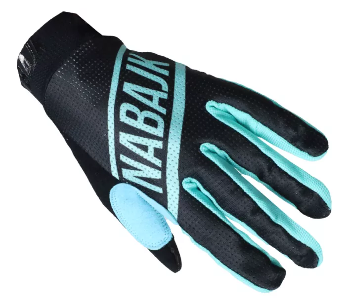 Nabajk Snezkaa ladies gloves black/turquoise vel. M