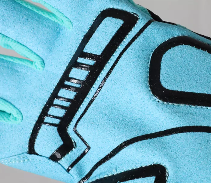 Nabajk Snezkaa ladies gloves black/turquoise vel. M