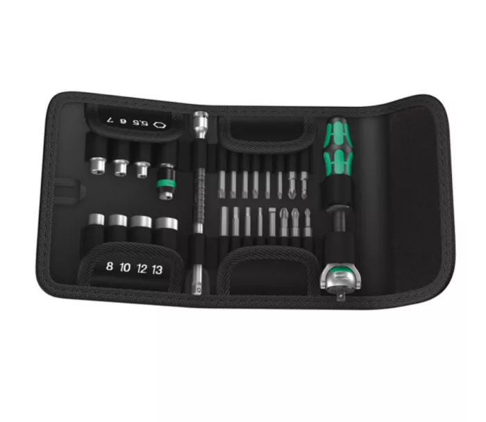 WERA Zyklop speed ratchet kit 26 pcs. 1/4" drive - Metric