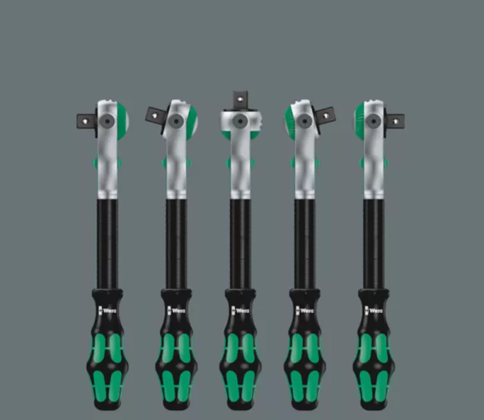 WERA Zyklop speed ratchet kit 26 pcs. 1/4" drive - Metric