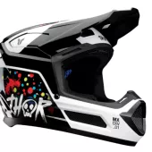 Thor 0111 - 1693 Youth Fleet Splat helma black vel.M