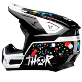 Thor 0111 - 1693 Youth Fleet Splat helma black vel.M