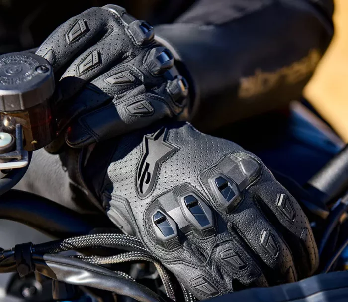 Rukavice na motorku Alpinestars SP X 7 Air black/black