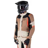 Bunda na moto Alpinestars ST-1 WTP dark khaki/sand/black/red