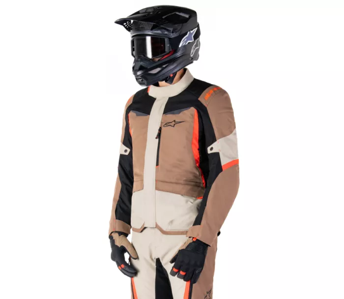 Bunda na moto Alpinestars ST-1 WTP dark khaki/sand/black/red