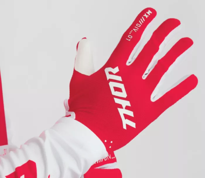 Thor 3330 - 8342 Ridemode Static rukavice red vel.2XL