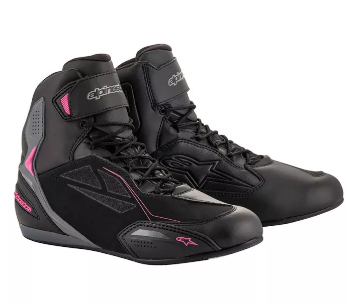 Dámské boty na moto Alpinestars Stella Faster-3 Drystar black/fuchsia