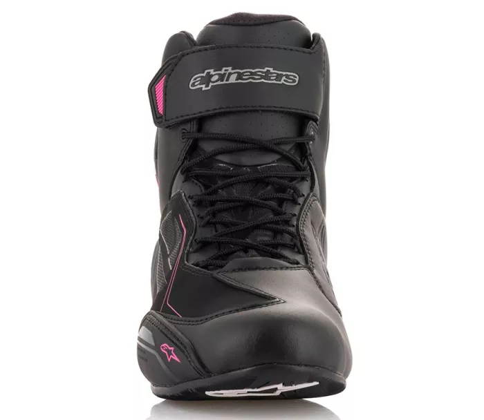 Dámské boty na moto Alpinestars Stella Faster-3 Drystar black/fuchsia