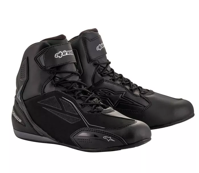 Dámské boty na moto Alpinestars Stella Faster-3 Drystar black/silver