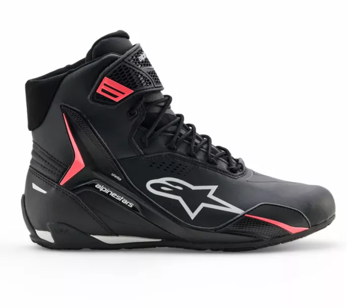 Dámské boty 2026 Alpinestars Stella Faster-4 Drystar black/grey/coral fluo