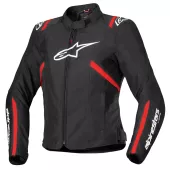 Dámská textilní bunda Alpinestars Stella T-SPS V2 waterproof black/white/red