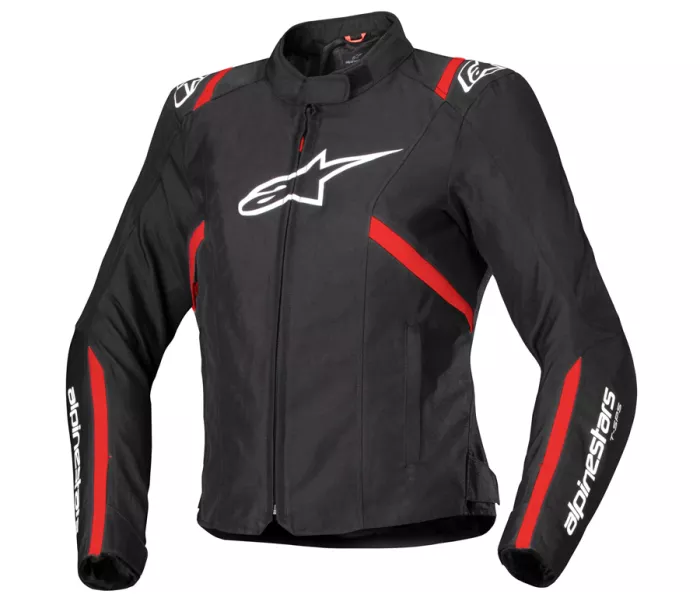 Dámská textilní bunda Alpinestars Stella T-SPS V2 waterproof black/white/red