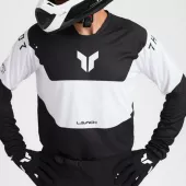 Dres na motokros Thor Launchmode Storm black/white