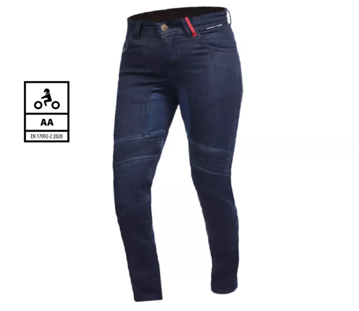 Dámské džíny Trilobite Strada slim fit dark blue