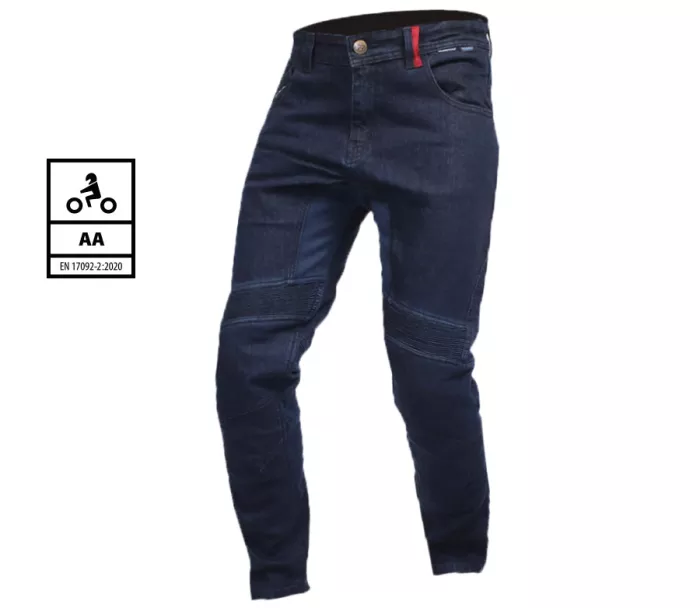 Pánské kalhoty Trilobite Strada slim fit dark blue (Prodloužené)