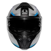 AGV TOURMODULAR E2206 MPLK STRAY BLACK/GREY/BLUE vel. S