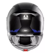 AGV TOURMODULAR E2206 MPLK STRAY BLACK/GREY/BLUE vel. S