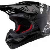 Motokrosová helma Alpinestars Supertech M10 Flood black/dark grey