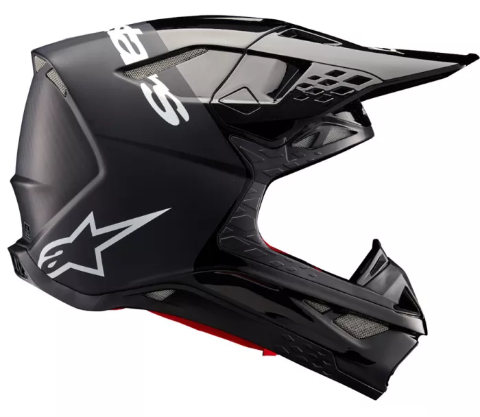 Motokrosová helma Alpinestars Supertech M10 Flood black/dark grey