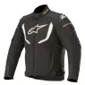 Bunda na motorku Alpinestars T-GP R v2 black/white