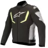 Bunda na motorku Alpinestars T-GP R v2 black/grey/fluo