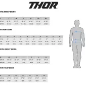 Thor 2901 - 12362 Ridemode Menace kalhoty blue vel.38