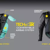 Alpinestars Tech-Air® STREET airbagová vesta + certifikovaný servis airbagů