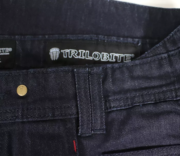 Moto džíny Trilobite Tactical men dark blue jeans