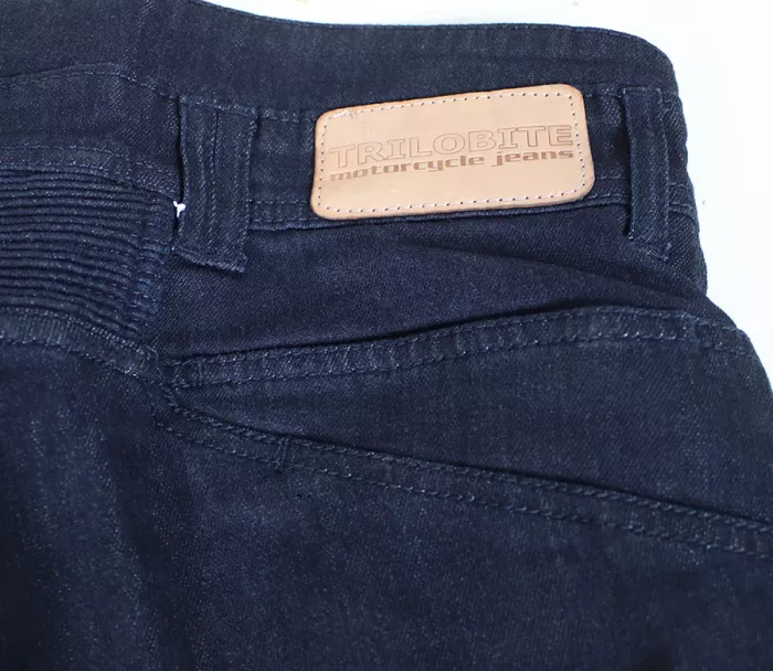 Moto džíny Trilobite Tactical men dark blue jeans